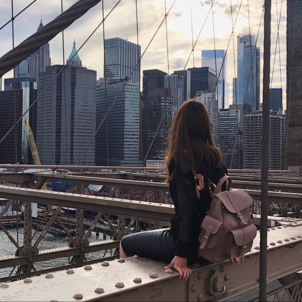 Leather backpack - Picture 7 of 7